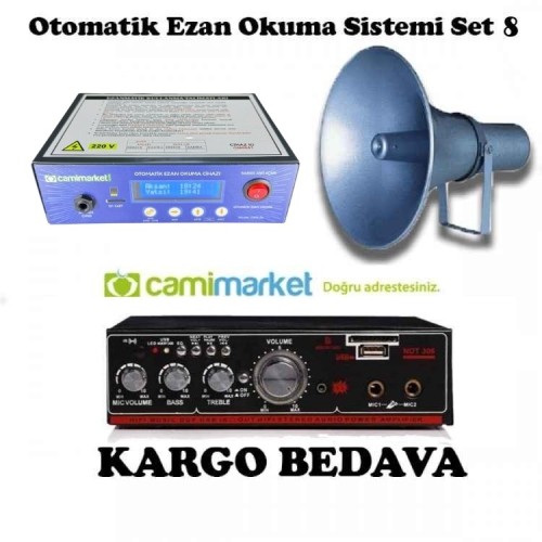 Otomatik Ezan Okuma Sistemi Set 8